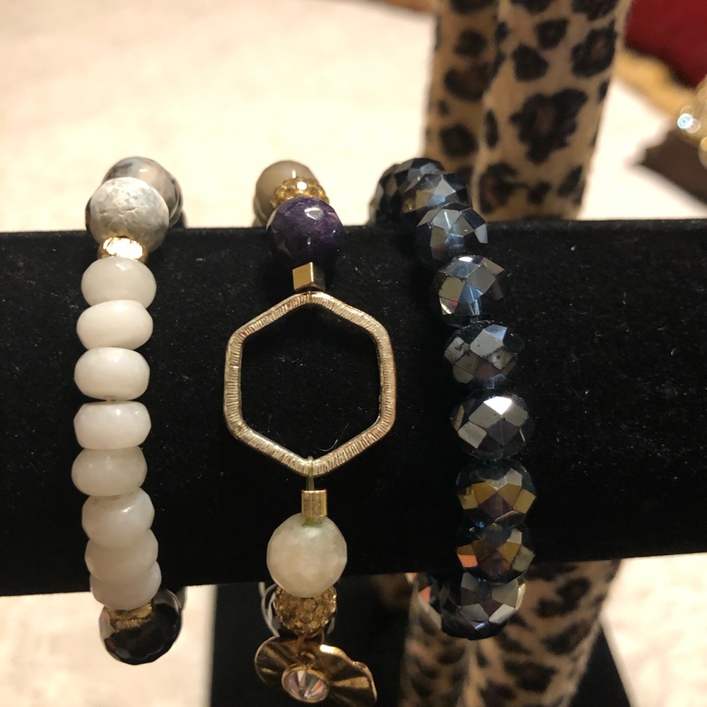 Navy Erimish bracelet set